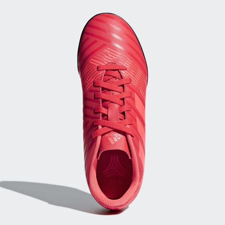 Kopačky Adidas Nemeziz Tango 17.4 Tf Jr CP9215 vícebarevný červený 2