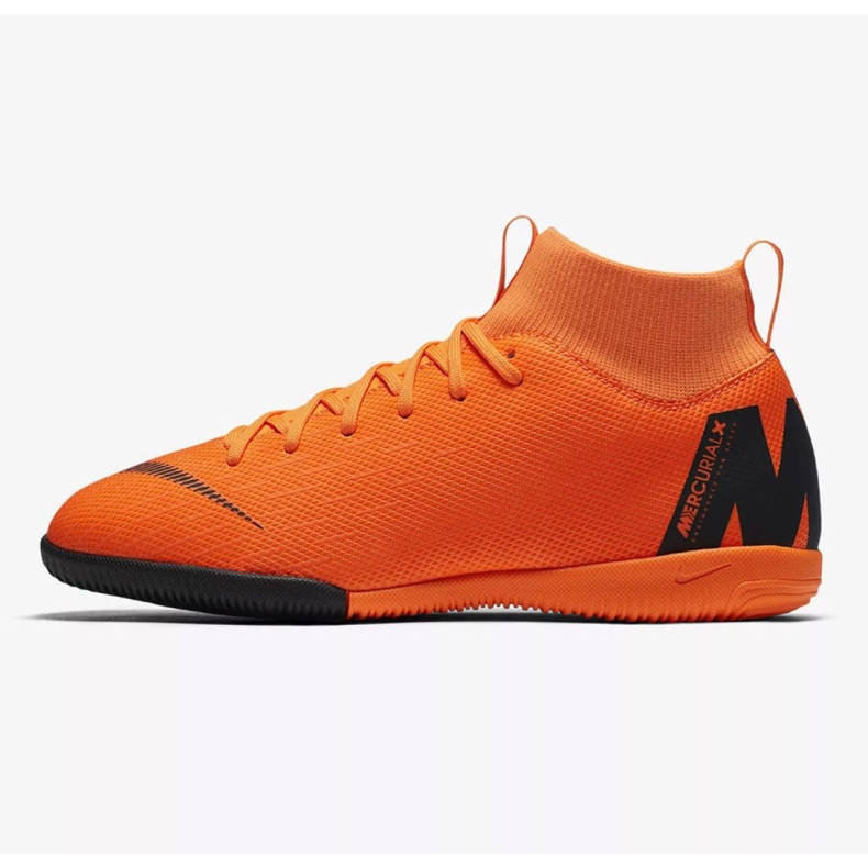 Sálová obuv Nike Mercurial SuperflyX 6 Academy Gs Ic Jr AH7343-810 pomerančový pomerančový 1