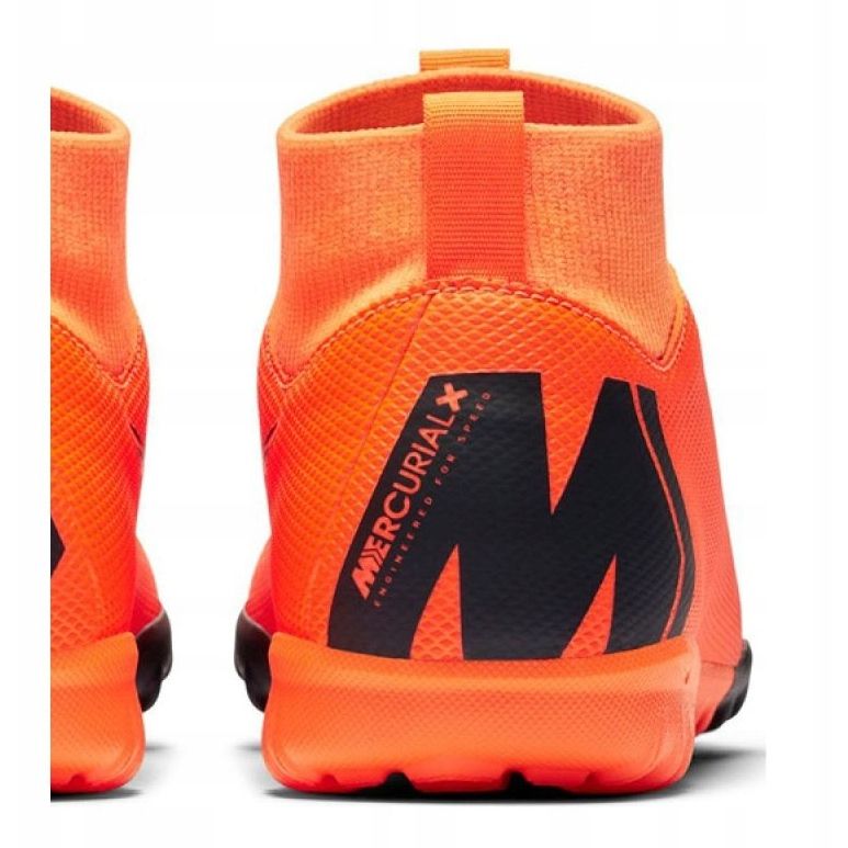 Kopačky Nike Mercurial SuperflyX 6 Academy Gs Tf Jr AH7344-810 oranžový oranžový 2
