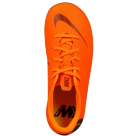 Kopačky Nike Mercurial Vapor 12 Academy Ps Mg Jr AH7349-810 oranžový oranžový 1