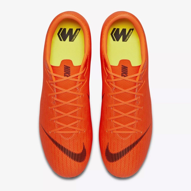 Kopačky Nike Mercurial Vapor 12 Academy Sg Pro M AH7376-810 oranžový oranžový 2