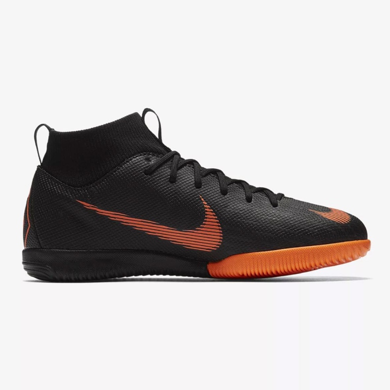 Sálová obuv Nike Mercurial SuperflyX 6 Academy Gs Ic Jr AH7343-081 pomerančový černý 1