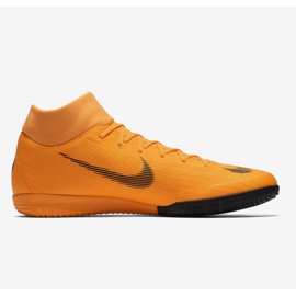Sálová obuv Nike Merurial Superflyx 6 Academy Ic M AH7369-810 vícebarevný pomerančový 1