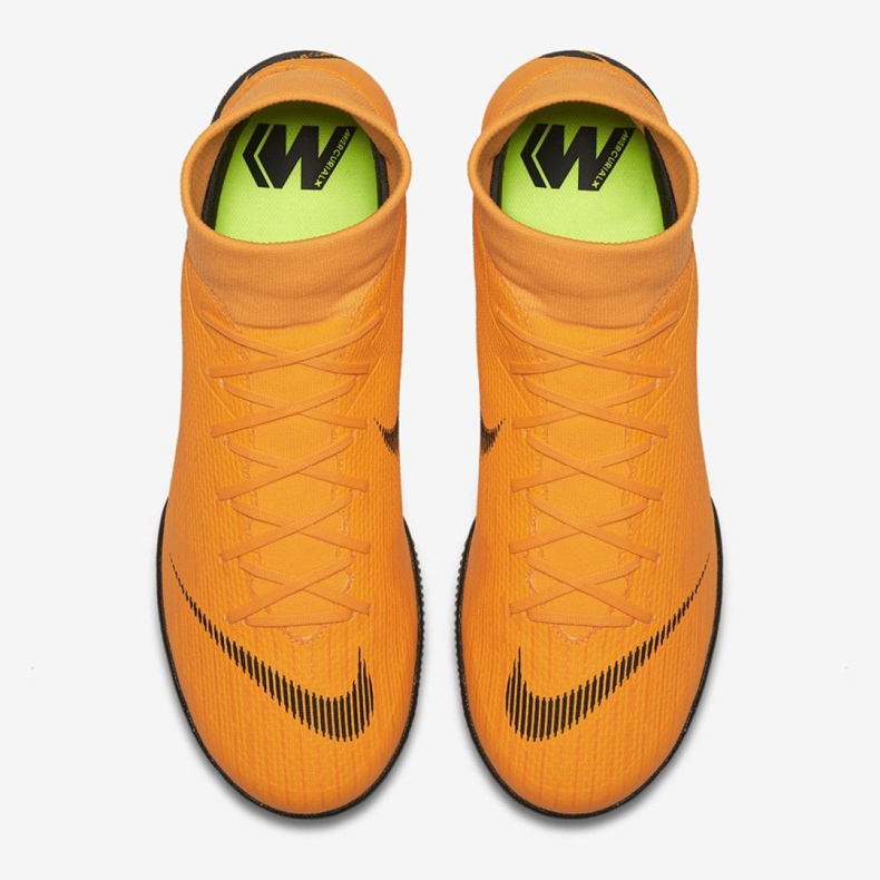 Sálová obuv Nike Merurial Superflyx 6 Academy Ic M AH7369-810 vícebarevný pomerančový 2