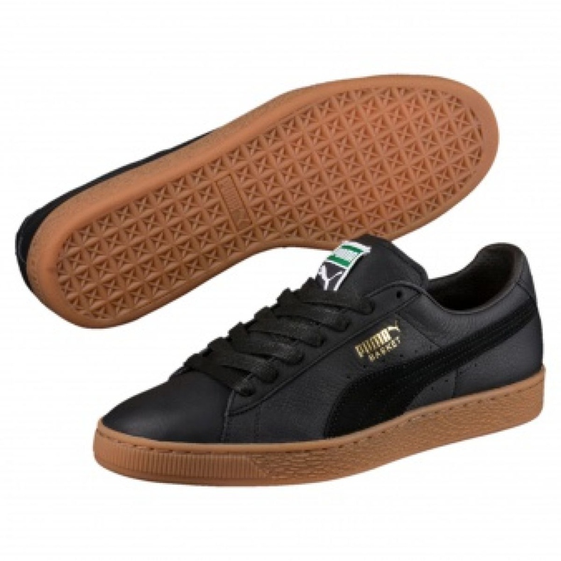 Puma Basket Classic Gum Deluxe M 365366 02 černý 1