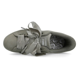 Puma Suede Heart Pebble W 365210 02 zelený 2