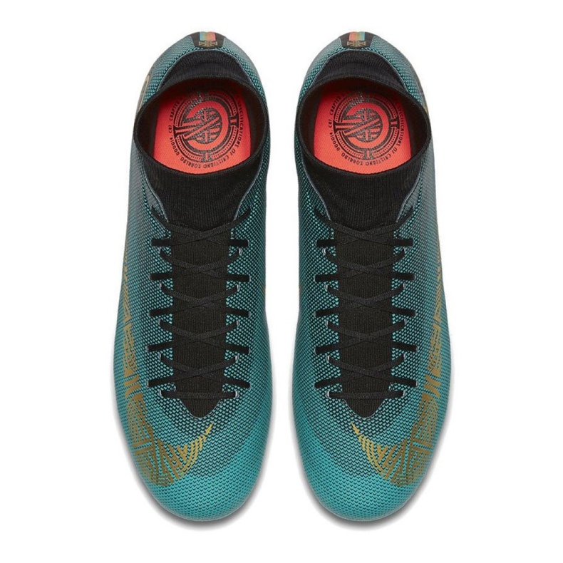 Kopačky Nike Mercurial Superfly 6 Academy M CR7 Mg AJ3541-390 modrý modrý 2