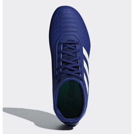 Kopačky Adidas Predator 18,3 Fg Junior CP9012 modrý modrý 2