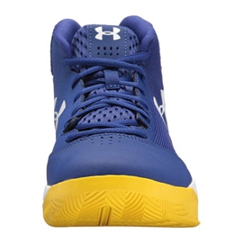 Basketbalové boty Under Armour Jet Mid M 3020224-500 modrý modrý 1