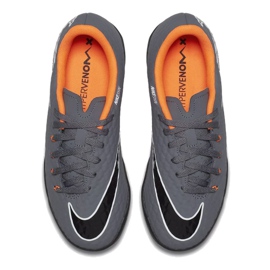 Kopačky Nike Hypervenom PhantomX 3 Academy Tf Jr AH7294-081-S šedá šedá 2