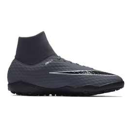Kopačky Nike Hypervenom PhantomX 3 Academy Df Tf M AH7276-081-S šedá šedá 1