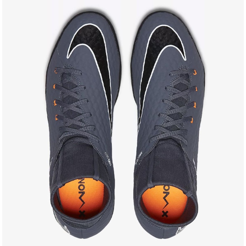 Kopačky Nike Hypervenom PhantomX 3 Academy Df Tf M AH7276-081-S šedá šedá 2