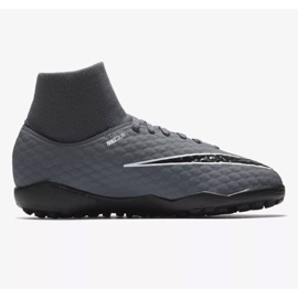 Kopačky Nike Hypervenom PhantomX 3 Academy Df Tf Jr AH7293-081-S šedá šedá 1