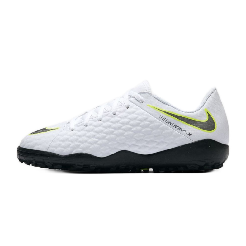 Kopačky Nike Hypervenom 3 Academy Tf Jr AJ3797-107 bílý bílý 1