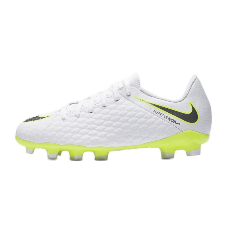 Kopačky Nike Hypervenom Phantom 3Academy Fg Jr AJ4119-107 vícebarevný bílý 1
