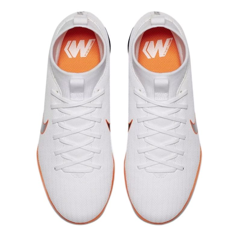 Kopačky Nike Mercurial SuperflyX 6 Academy Gs Tf Jr AH7344-107 bílý bílý 1