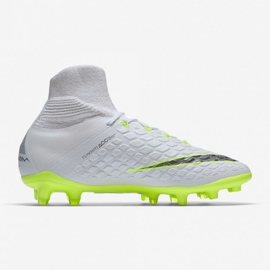 Kopačky Nike Hypervenom Phantom 3 Elite Dynamic Fit Fg Jr AJ3791-107 bílý bílý 2