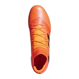Kopačky Adidas Nemeziz 18.2 Fg M DA9580 vícebarevný pomerančový 1