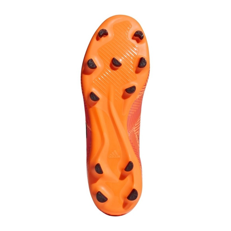 Kopačky Adidas Nemeziz 18.2 Fg M DA9580 vícebarevný oranžový 2