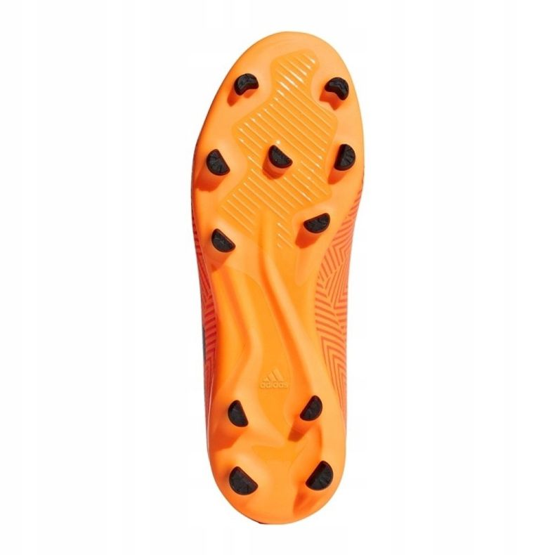 Kopačky Adidas Nemeziz 18.3 Fg Jr DB2352 vícebarevný oranžový 1