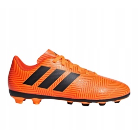 Kopačky Adidas Nemeziz 18.4 FxG Jr DB2355 vícebarevný pomerančový 1