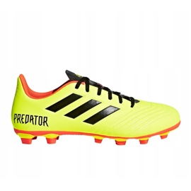 Kopačky Adidas Predator 18.4 FxG M DB2005 vícebarevný žluť 1
