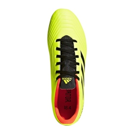 Kopačky Adidas Predator 18.4 FxG M DB2005 vícebarevný žlutá 2