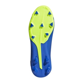 Kopačky Adidas X 18.3 Fg Jr DB2416 námořnická modř modrý 2