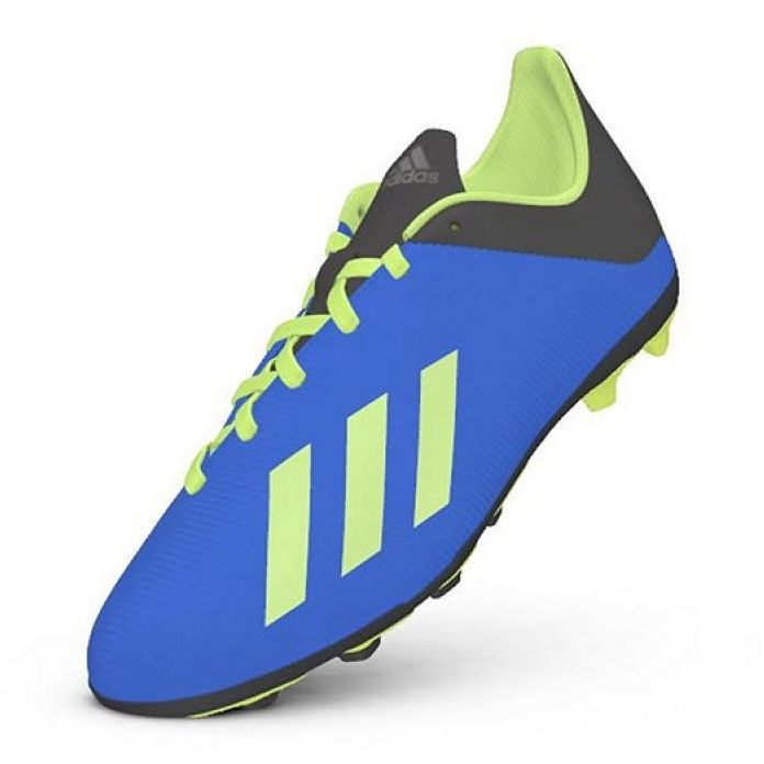 Kopačky Adidas X 18.4 FxG Jr DB2419 vícebarevný modrý 1