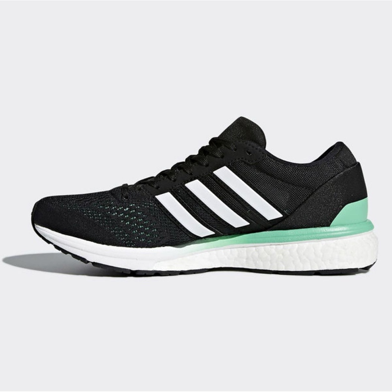 Běžecké boty adidas Boston 6 W BB6421 černá zelená 1