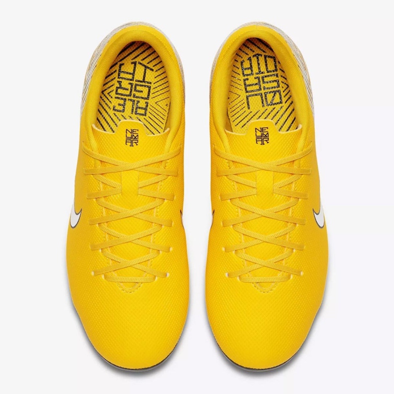 Kopačky Nike Mercurial Vapor 12 Academy Neymar Mg Jr AO2896-710 vícebarevný žluť 2