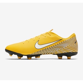 Kopačky Nike Mercurial Vapor 12 Academy Neymar Mg M AO3131-710 žlutá vícebarevný 1