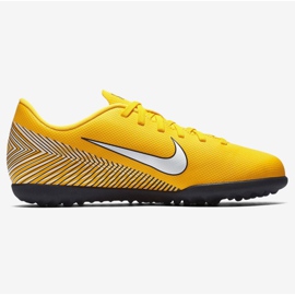 Kopačky Nike Mercurial Vapor 12 Club Neymar Tf Jr AO9478-710 žluť žluť 1