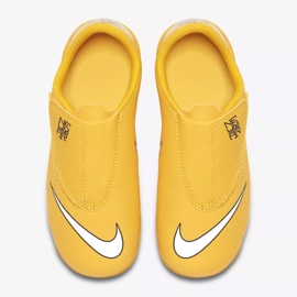 Kopačky Nike Mercurial Vapor 12 (V) Ps Neymar FG / MG Jr AO2897-710 žluť žluť 2