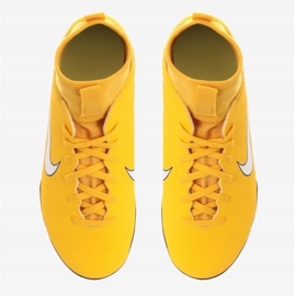 Sálová obuv Nike Mercurial SuperflyX 6 Club Neymar Ic Jr AO2891-710 vícebarevný žluť 2