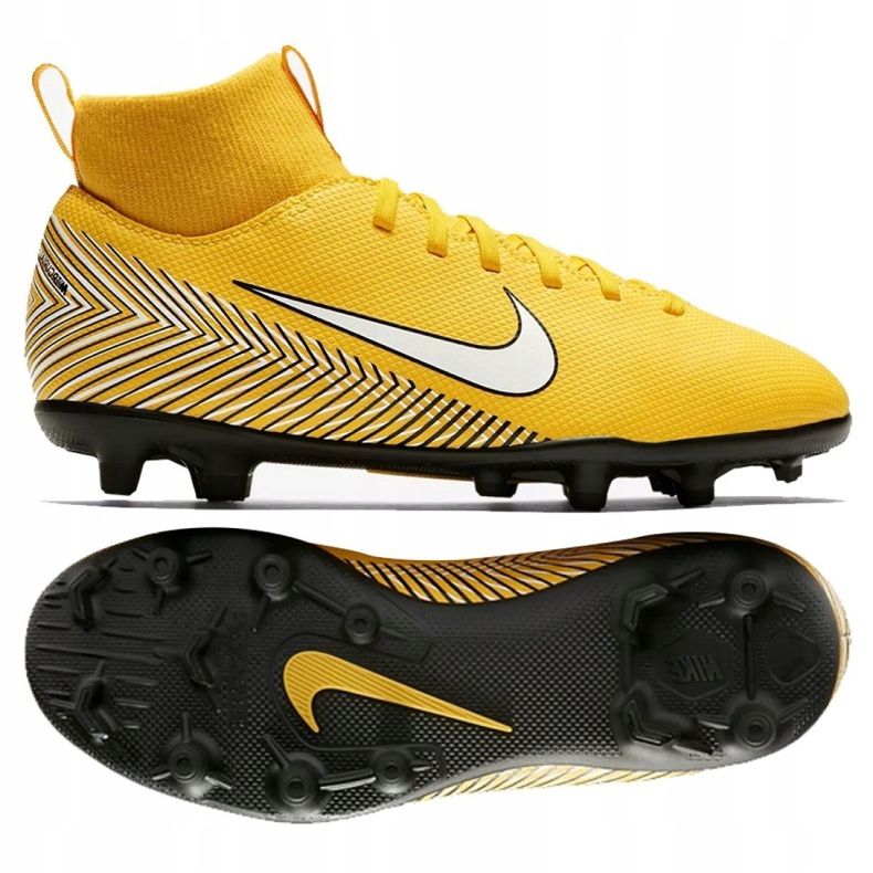 Kopačky Nike Mercurial Superfly 6 Club Neymar Mg Jr AO2888-710 vícebarevný žlutá 1 Kopačky Nike Mercurial Superfly 6 Club Neymar Mg Jr AO2888-710 vícebarevný žlutá 1