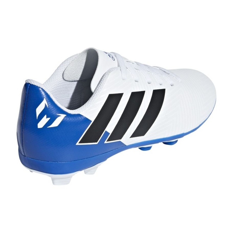 Kopačky Adidas Nemeziz Messi 18.4 Fg Jr DB2369 vícebarevný bílý 2