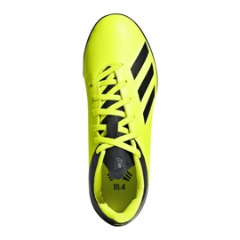Kopačky adidas X Tango 18.4 Tf Jr DB2435 žluť žluť 1