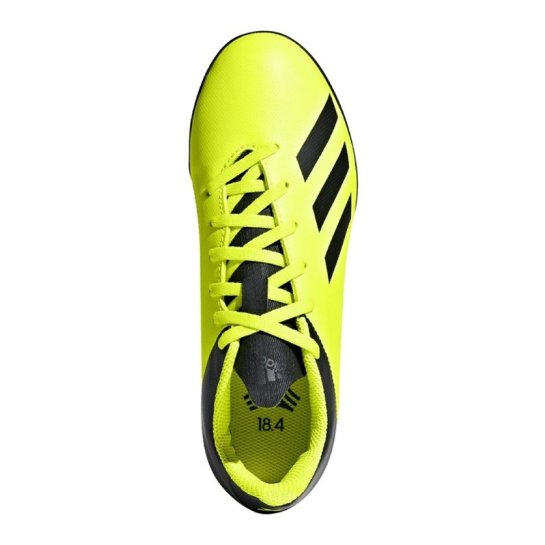 Kopačky adidas X Tango 18.4 Tf Jr DB2435 žluť žluť 1