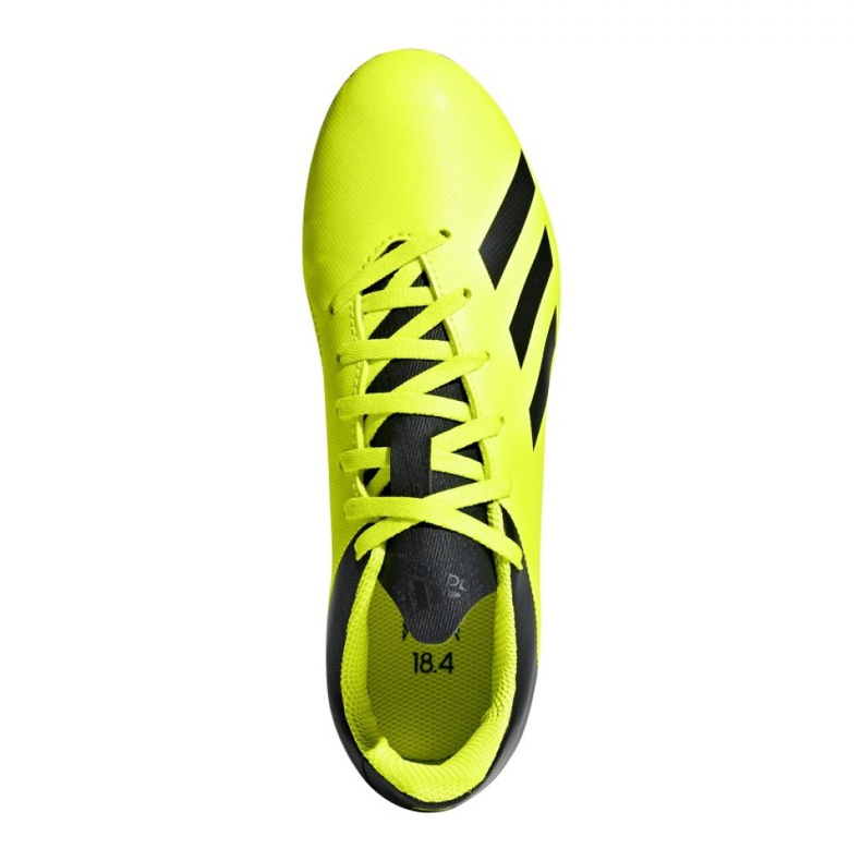 Kopačky Adidas X 18.4 FxG Jr DB2420 žluť žluť 1