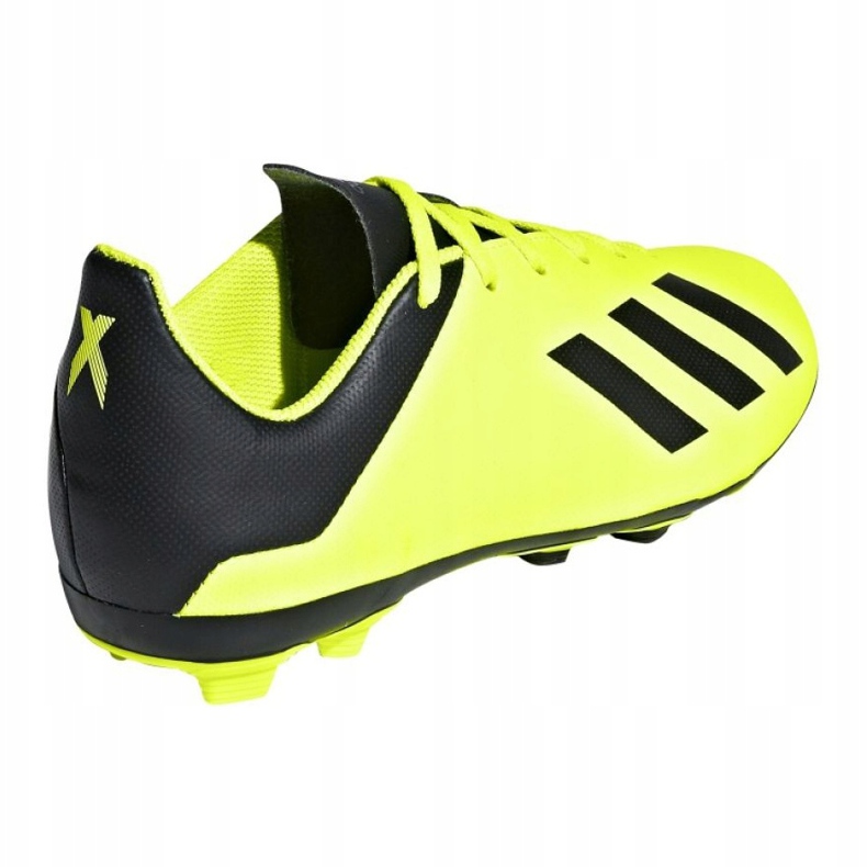 Kopačky Adidas X 18.4 FxG Jr DB2420 žluť žluť 2