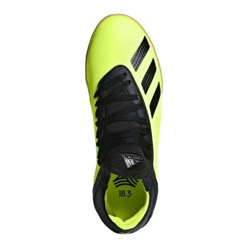Sálová obuv adidas X Tango 18.3 In Jr DB2426 žlutá žlutá 1