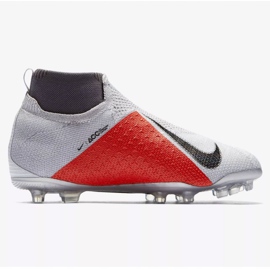 Kopačky Nike Phantom Vsn Elite Df Fg Jr AO3289-060 bílý bílý 1