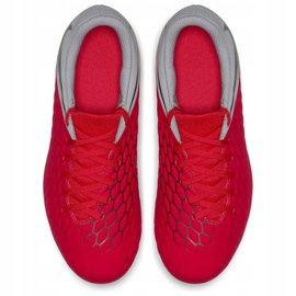 Kopačky Nike Hypervenom Phantom 3Club Fg Jr AJ4146-600 vícebarevný červené 2