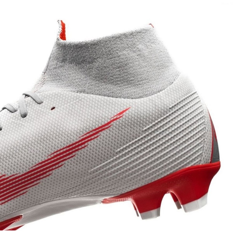 Kopačky Nike Mercurial Superfly 6 Pro Fg M AH7368-060 bílý bílý 2