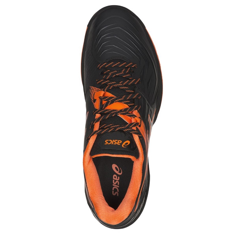 Házenkářské boty Asics Blast Ff M 1071A002-601 červený černý 2