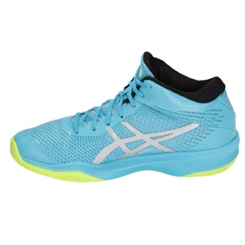 Volejbalové boty Asics Gel-Volley Elite Ff Mt M B750N-400 vícebarevný modrý 1