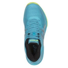 Volejbalové boty Asics Gel-Volley Elite Ff Mt M B750N-400 vícebarevný modrý 2
