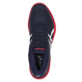 Volejbalové boty Asics Volley Elite Ff Mt M B700N-400 námořnická modrá námořnická modrá 2