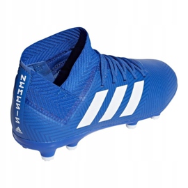 Kopačky Adidas Nemeziz 18.3 Fg Jr DB2351 vícebarevný modrý 2